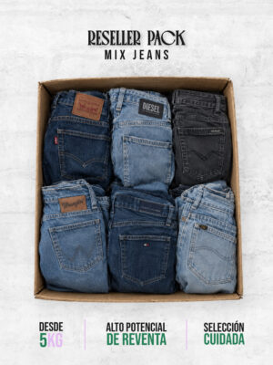 Lote Revendedores Mix Jeans