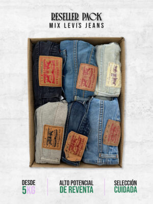 Lote Revendedores Mix Jeans Levi's