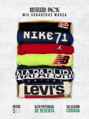 Lote Revendedores Mix Sudaderas Marca