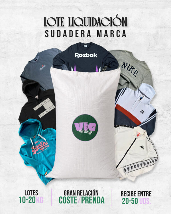 Lote Liquidación Sudaderas Marca